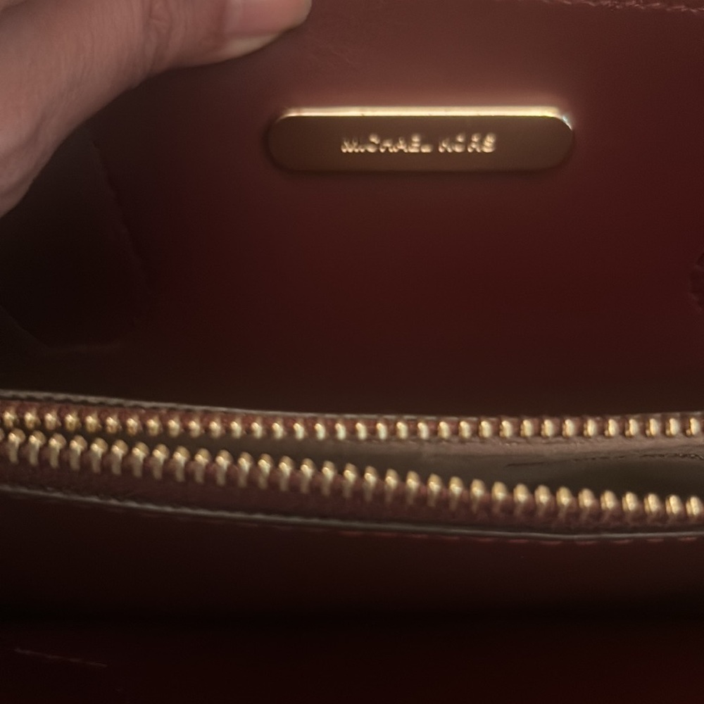 Michael Michael Kors Mercer Large Pebbled and Embossed Leather Accordion Tote - Picture 14 of 16